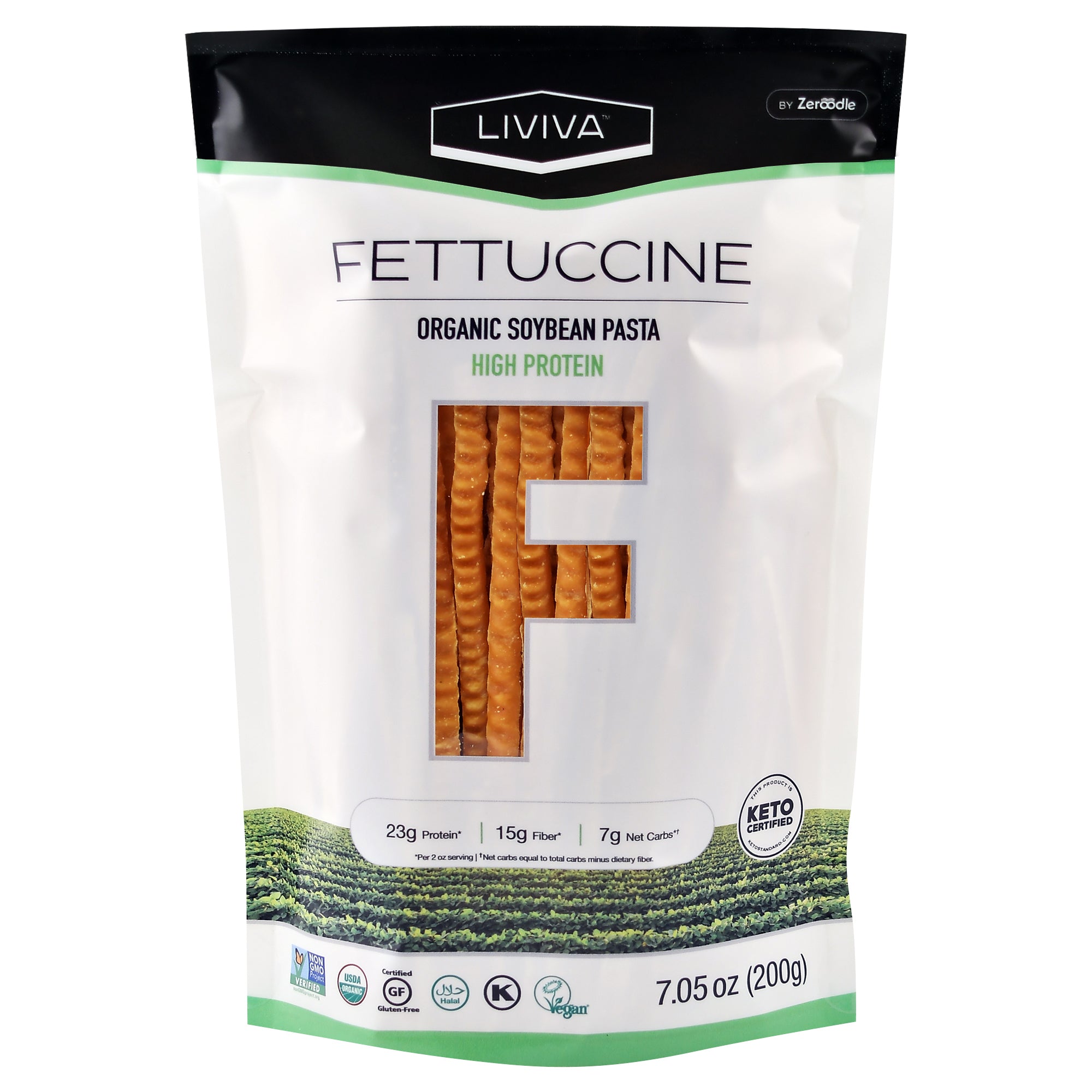 Organic Soybean Fettuccine (Case of 6)