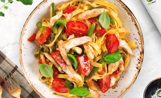 LIVIVA Shirataki Fettuccine Salad - Livivafoods.com