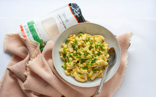 Low-carb Mac and Peas