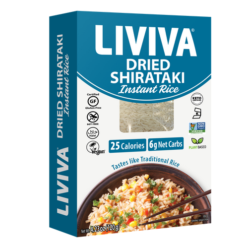 Dried Shirataki Instant Rice (Case of 6)