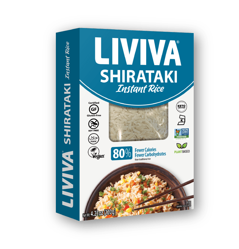 Dried Shirataki Instant Rice - Livivafoods.com